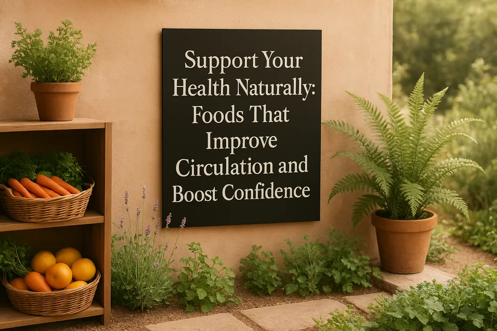 Support Your Sexual Health Naturally: Foods That Improve Circulation and Boost Confidence