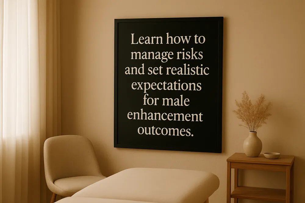 Learn how to manage risks and set realistic expectations for male enhancement outcomes.
