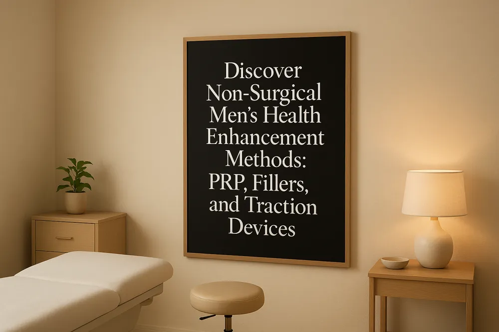 Discover Non-Surgical Penile Enhancement Methods: PRP, Fillers, and Traction Devices