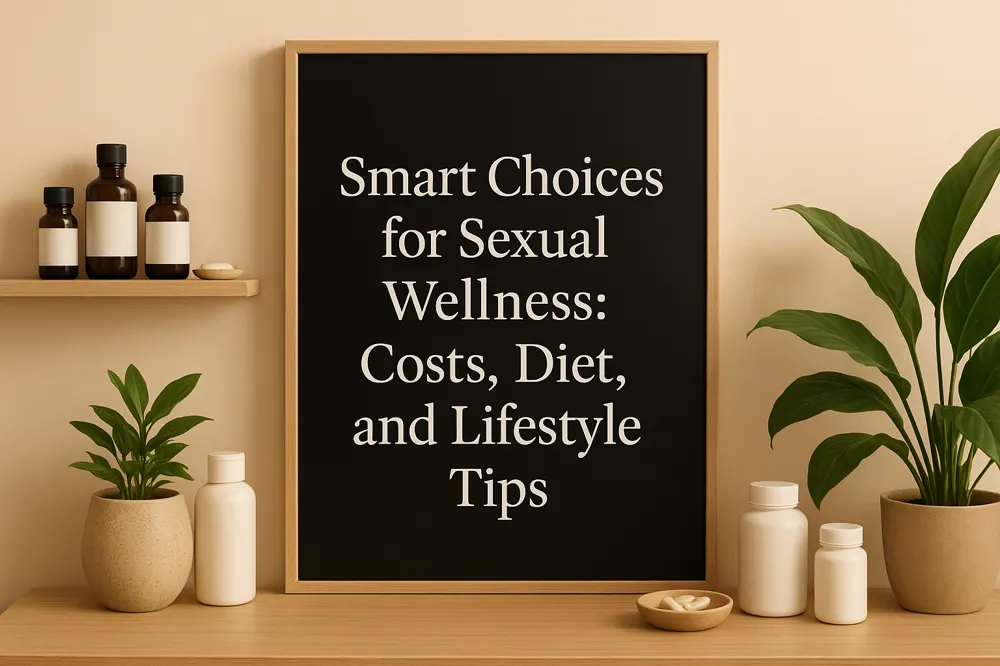 Smart Choices for Sexual Wellness: Costs, Diet, and Lifestyle Tips