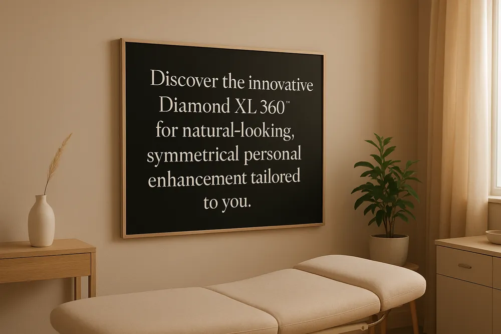 Discover the innovative Diamond XL 360™ for natural-looking, symmetrical penile enhancement tailored to you.