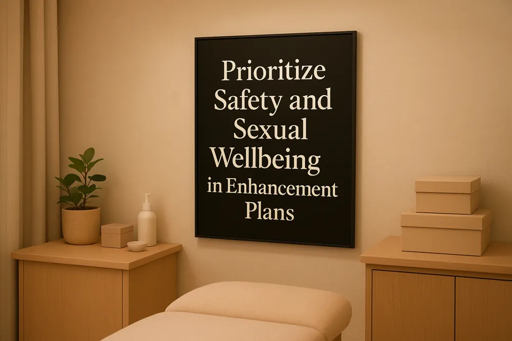 Prioritize Safety and Sexual Wellbeing in Enhancement Plans
