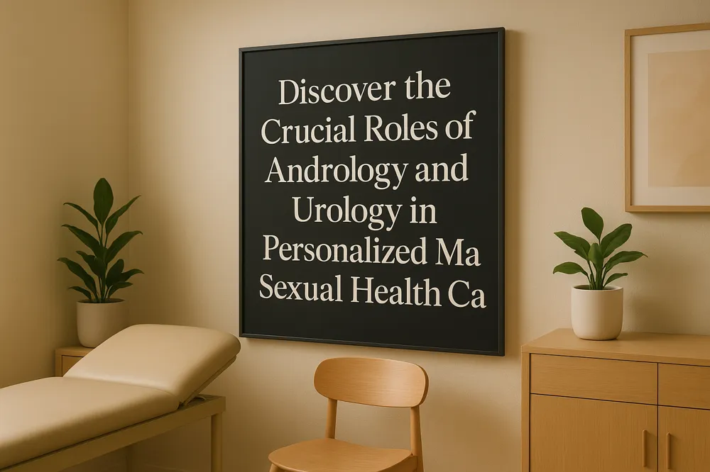 Discover the Crucial Roles of Andrology and Urology in Personalized Male Sexual Health Care