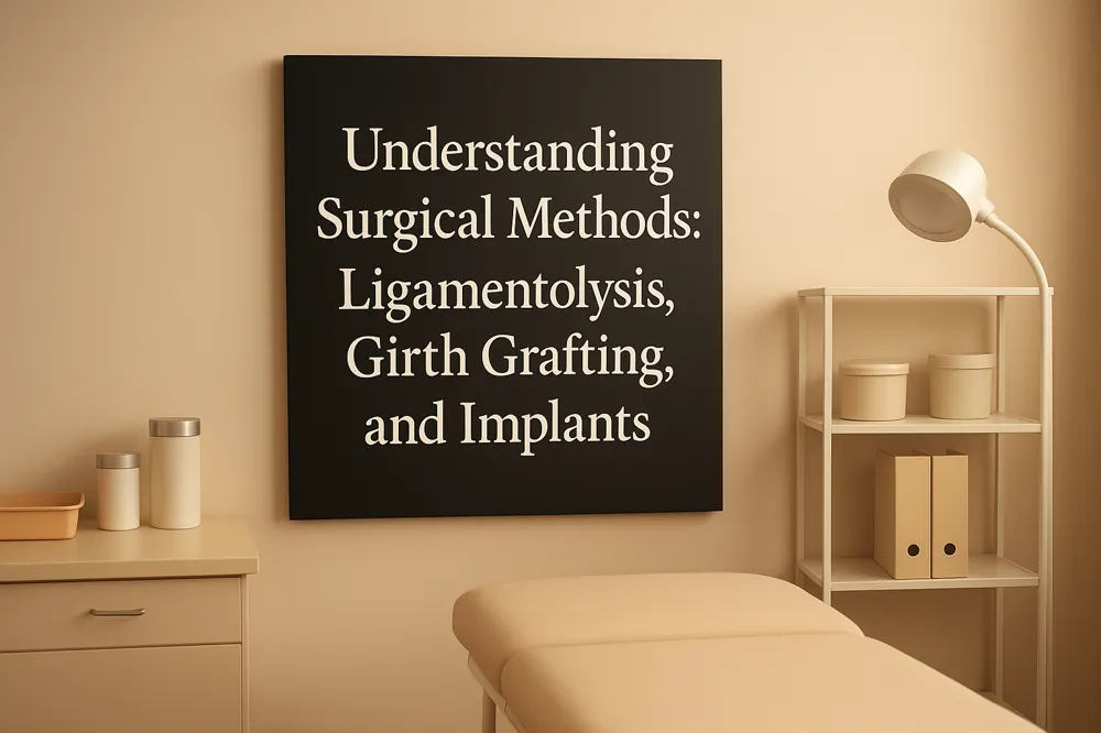 Understanding Surgical Methods: Ligamentolysis, Girth Grafting, and Implants