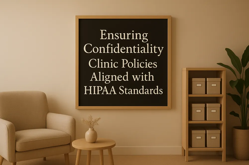 Ensuring Confidentiality: Clinic Policies Aligned with HIPAA Standards