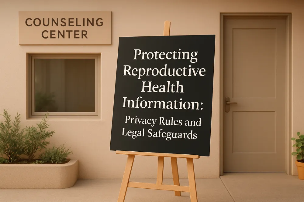Protecting Reproductive Health Information: Privacy Rules and Legal Safeguards