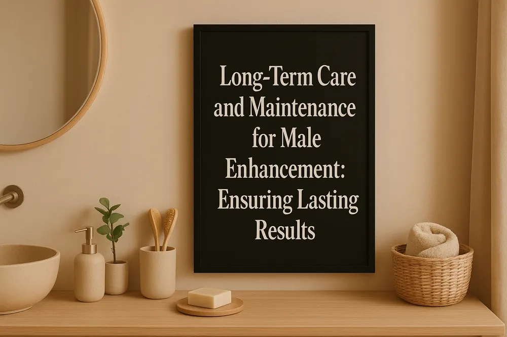 Long-Term Care and Maintenance for Male Enhancement: Ensuring Lasting Results