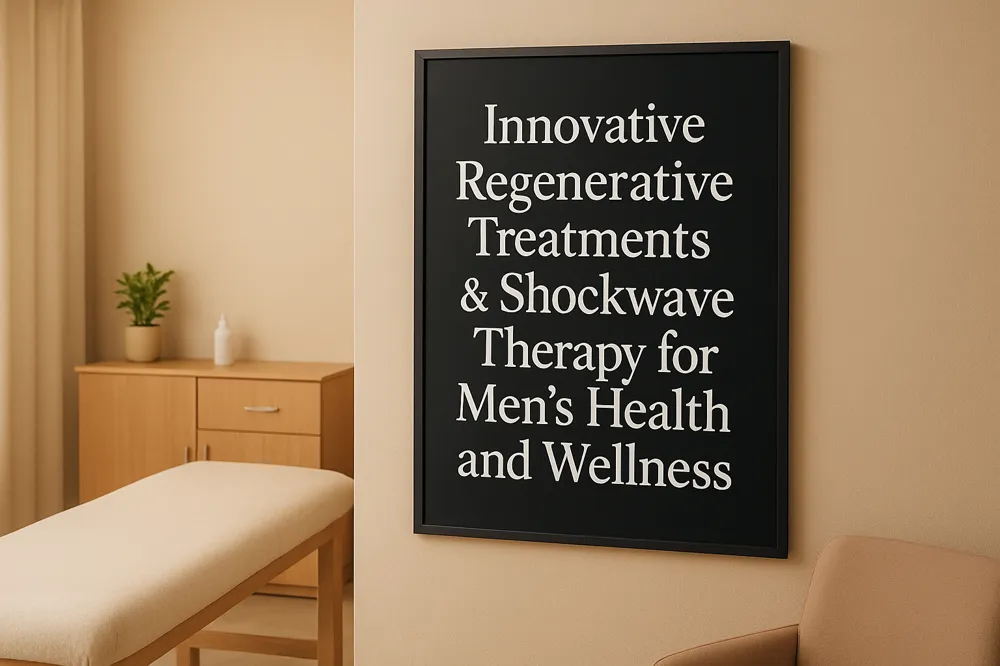 Innovative Regenerative Treatments &amp; Shockwave Therapy for Male Enhancement