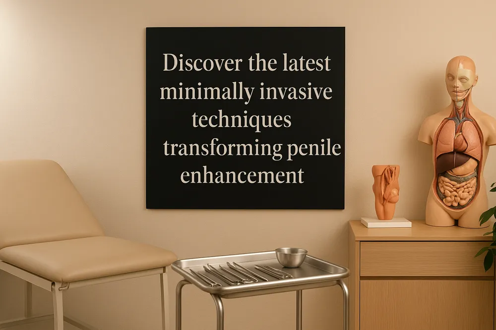Discover the latest minimally invasive techniques transforming penile enhancement