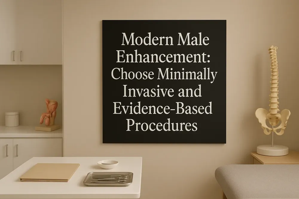 Modern Male Enhancement: Choose Minimally Invasive and Evidence-Based Procedures