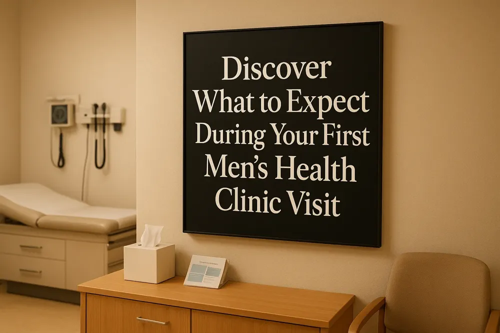 Discover What to Expect During Your First Men’s Health Clinic Visit