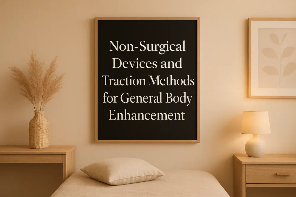 Non-Surgical Devices and Traction Methods for Penis Enlargement