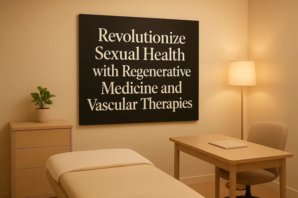 Revolutionize Sexual Health with Regenerative Medicine and Vascular Therapies