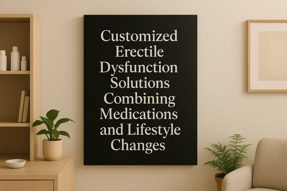 Customized Erectile Dysfunction Solutions Combining Medications and Lifestyle Changes