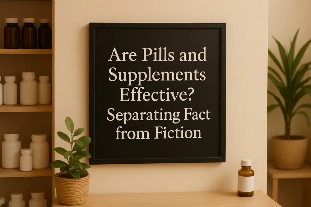 Are Pills and Supplements Effective? Separating Fact from Fiction