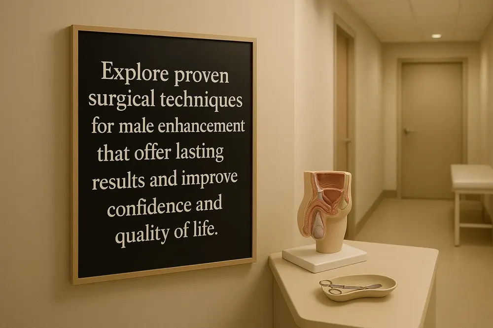 Explore Proven Surgical Techniques Offering Lasting Penile Enlargement Results.