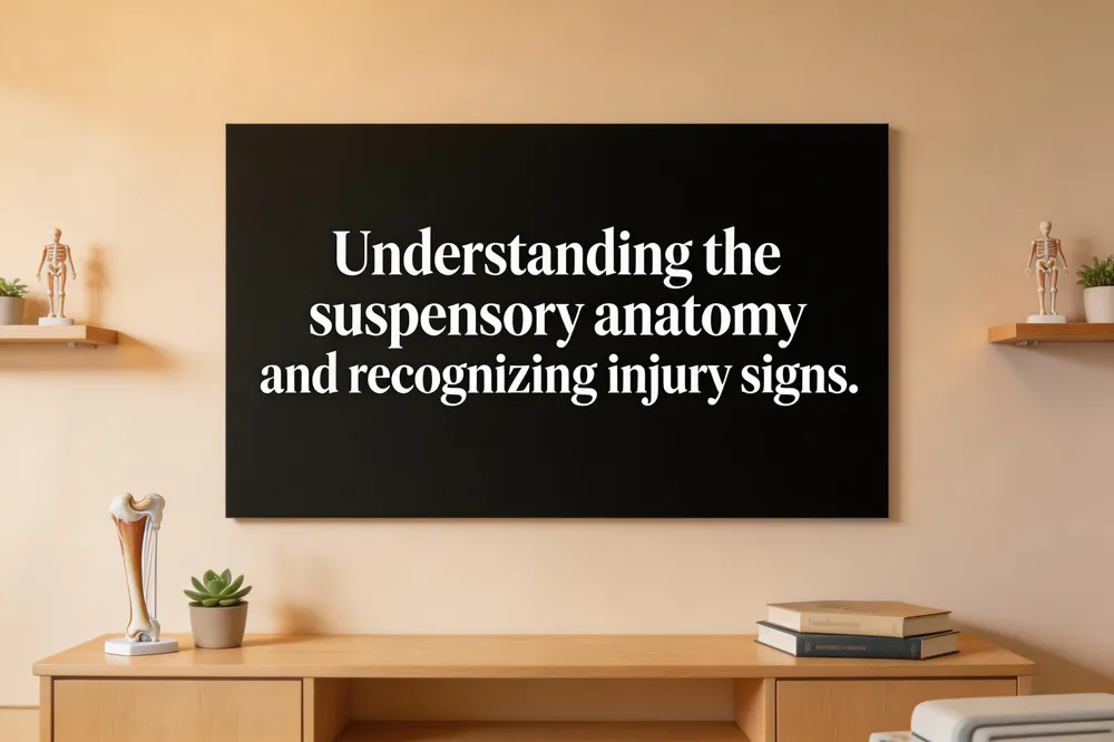 Understanding the suspensory anatomy and recognizing injury signs.