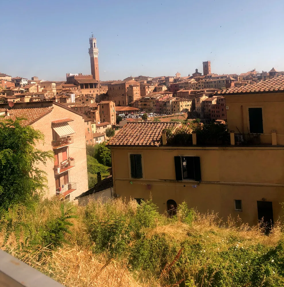 the charming town of Siena in Tuscany, Italy