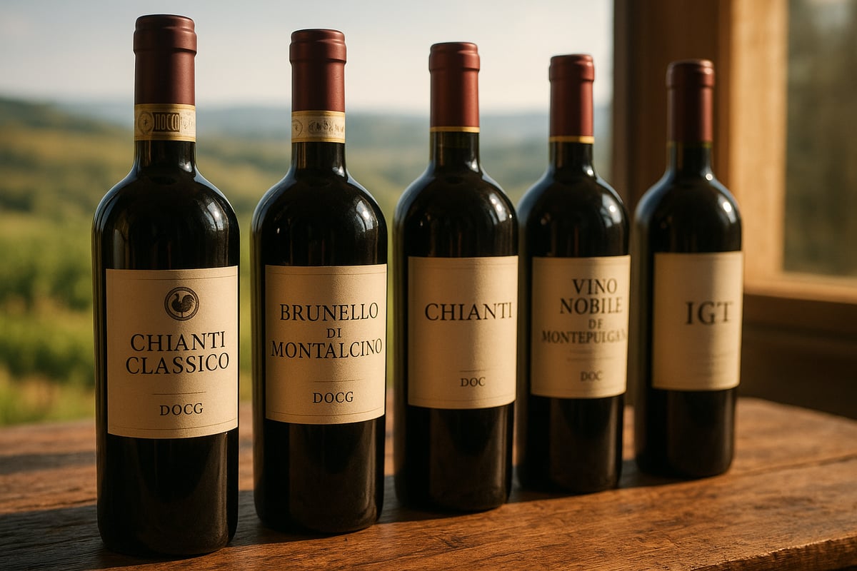 Understanding Tuscan Wine Labels, Classifications, and Buying Tips