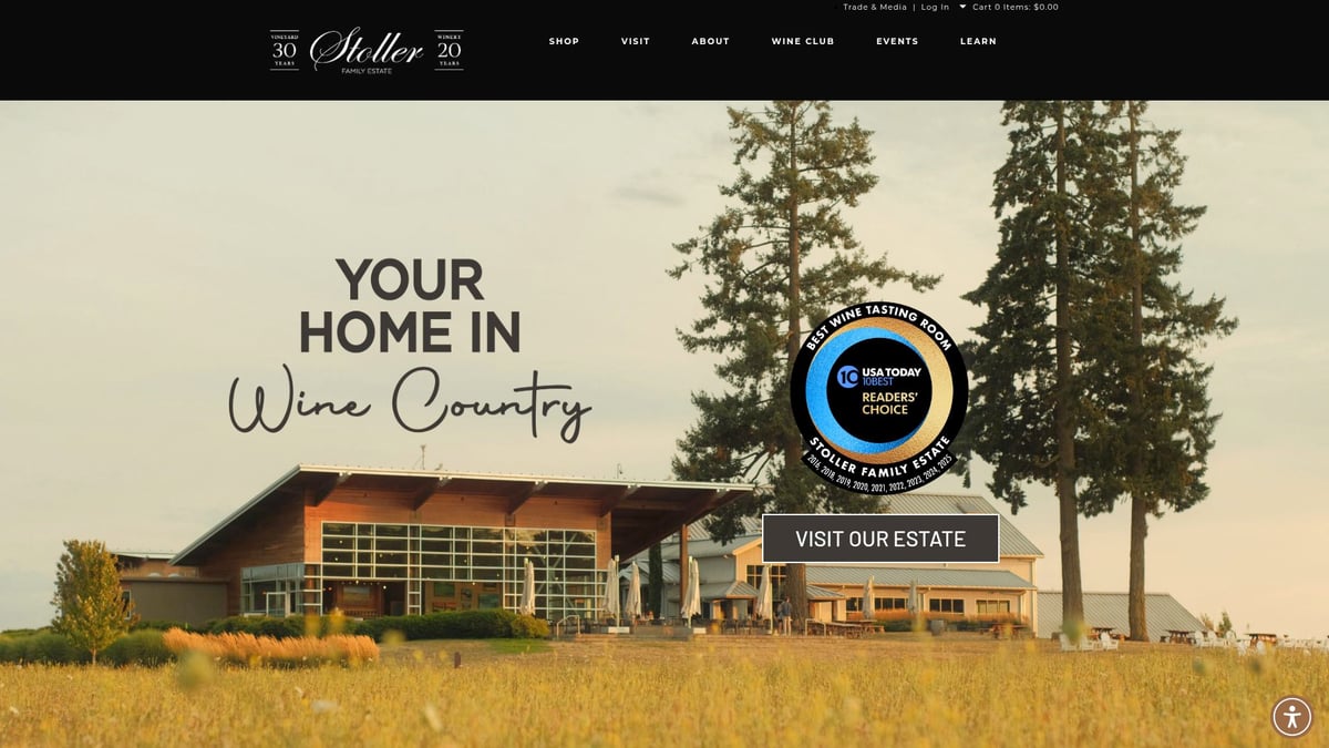 7 Amazing Best Winery Near Me Experiences for 2025 - Stoller Family Estate, Willamette Valley, USA