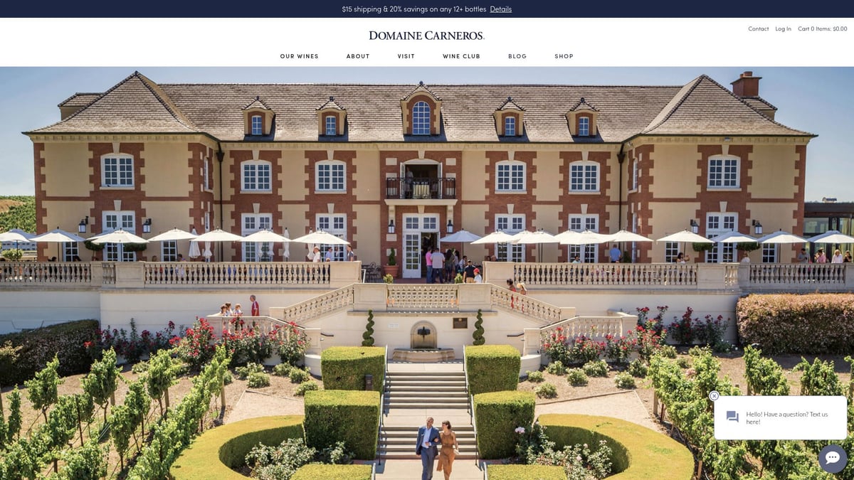 7 Amazing Best Winery Near Me Experiences for 2025 - Domaine Carneros, Napa Valley, USA