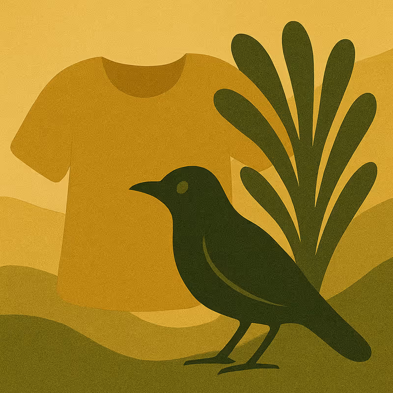 Care-full Courses Illustration depicting Fashion systems and their impact on biodiversity