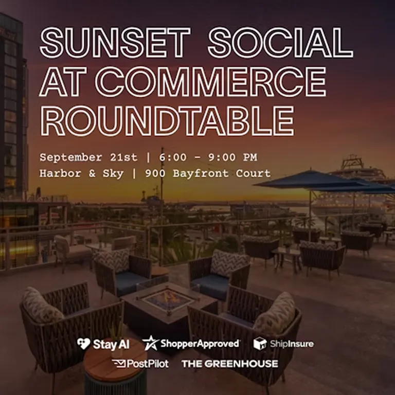 Sunset Social at Commerce Roundtable
