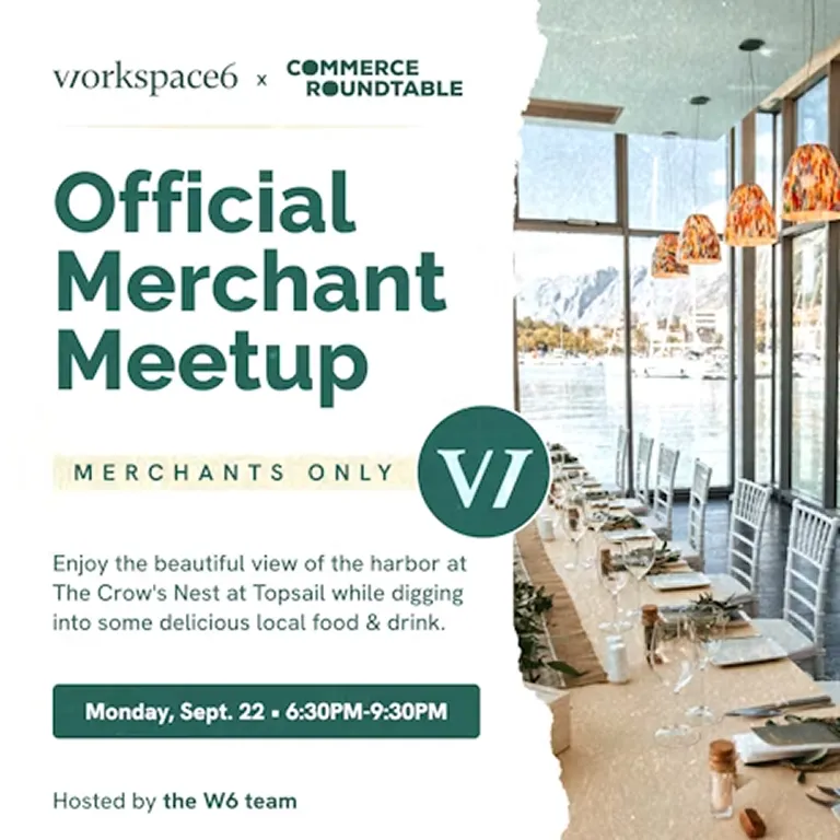 W6 x Commerce Roundtable Official Merchant Meetup