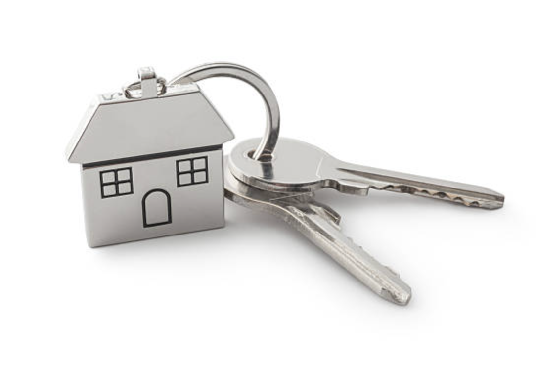 key and house decorated image