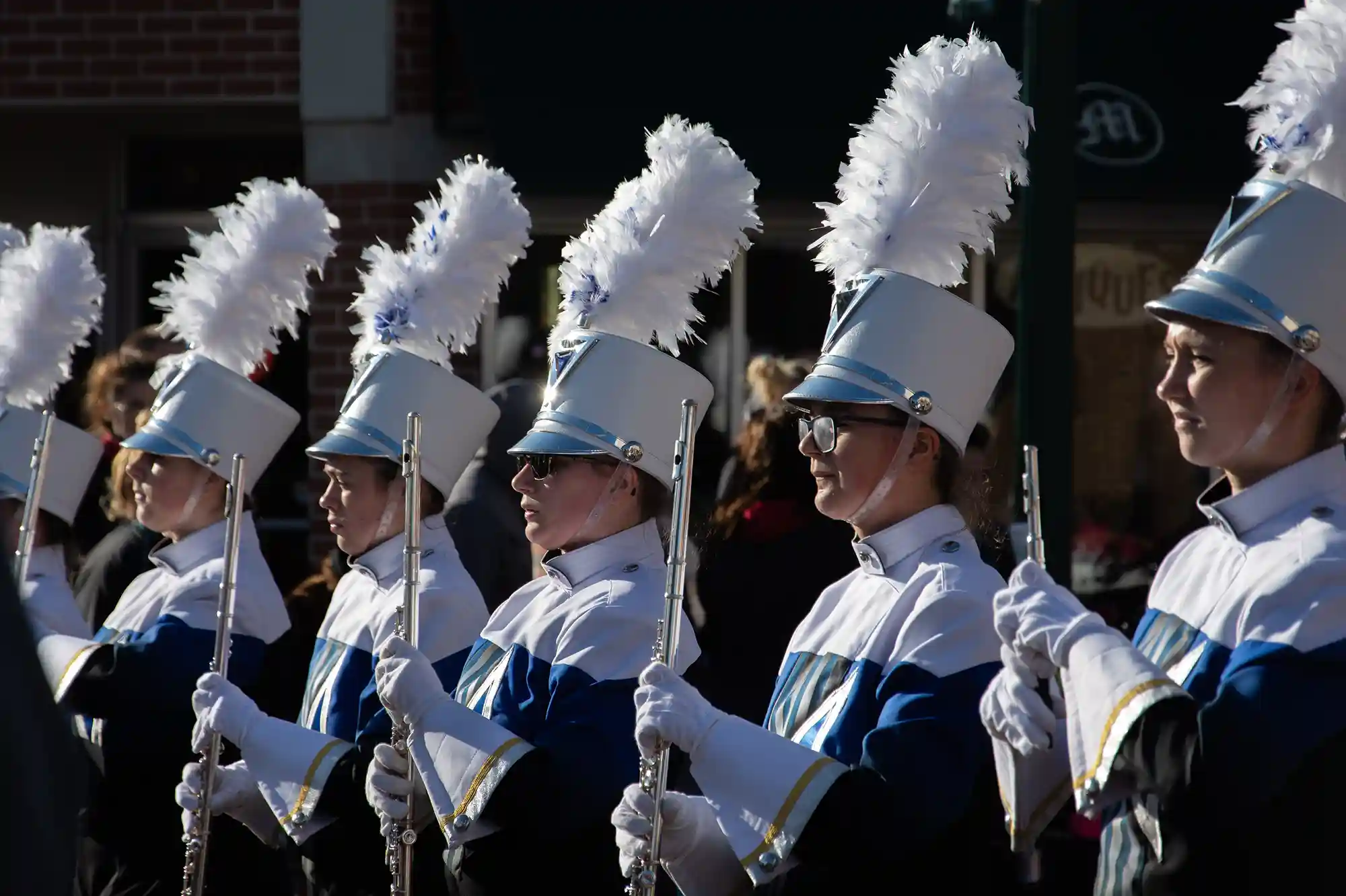 Since 1938, high school marching bands have strutted through downtown Grand Island in the Harvest of Harmony parade. The tradition continues on the first Saturday in October when an average of 75 bands march down Third Street. 