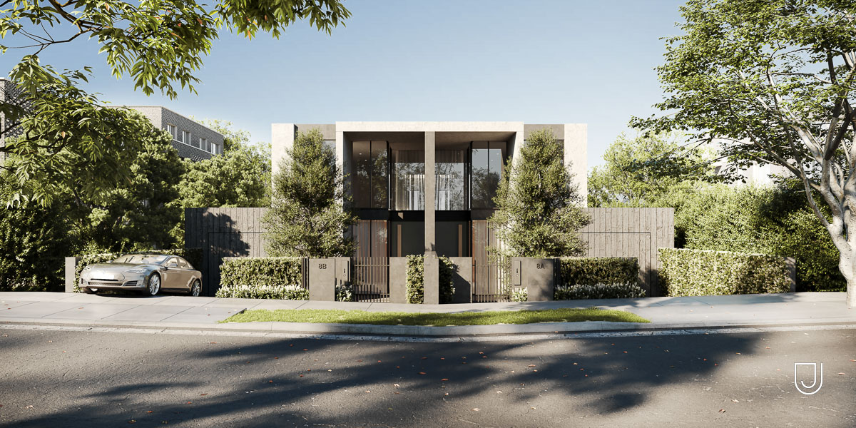 Architecturally designed townhouse built by Journey (formerly Grab Property Group), Melbourne-based builders focused on craftsmanship, collaboration, and design-led construction.  Come on the Journey with us.