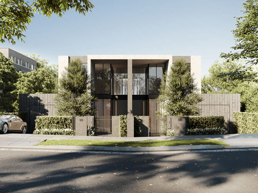 Harold Custom architecturally designed townhouse development in Sandringham link to further details and photos