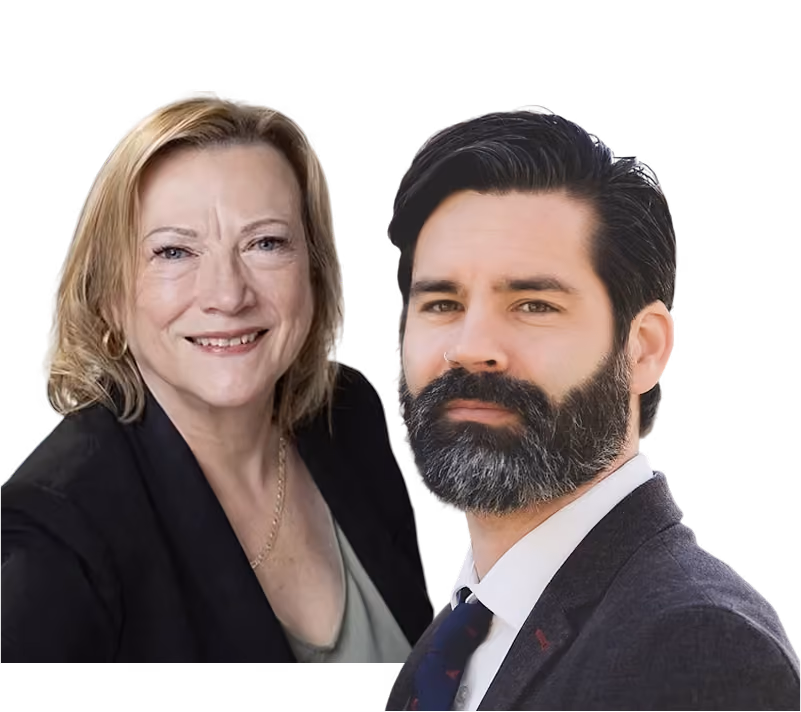 Sharon Fauchon and Jose Muro of Nanaimo's Mortgage Experts.