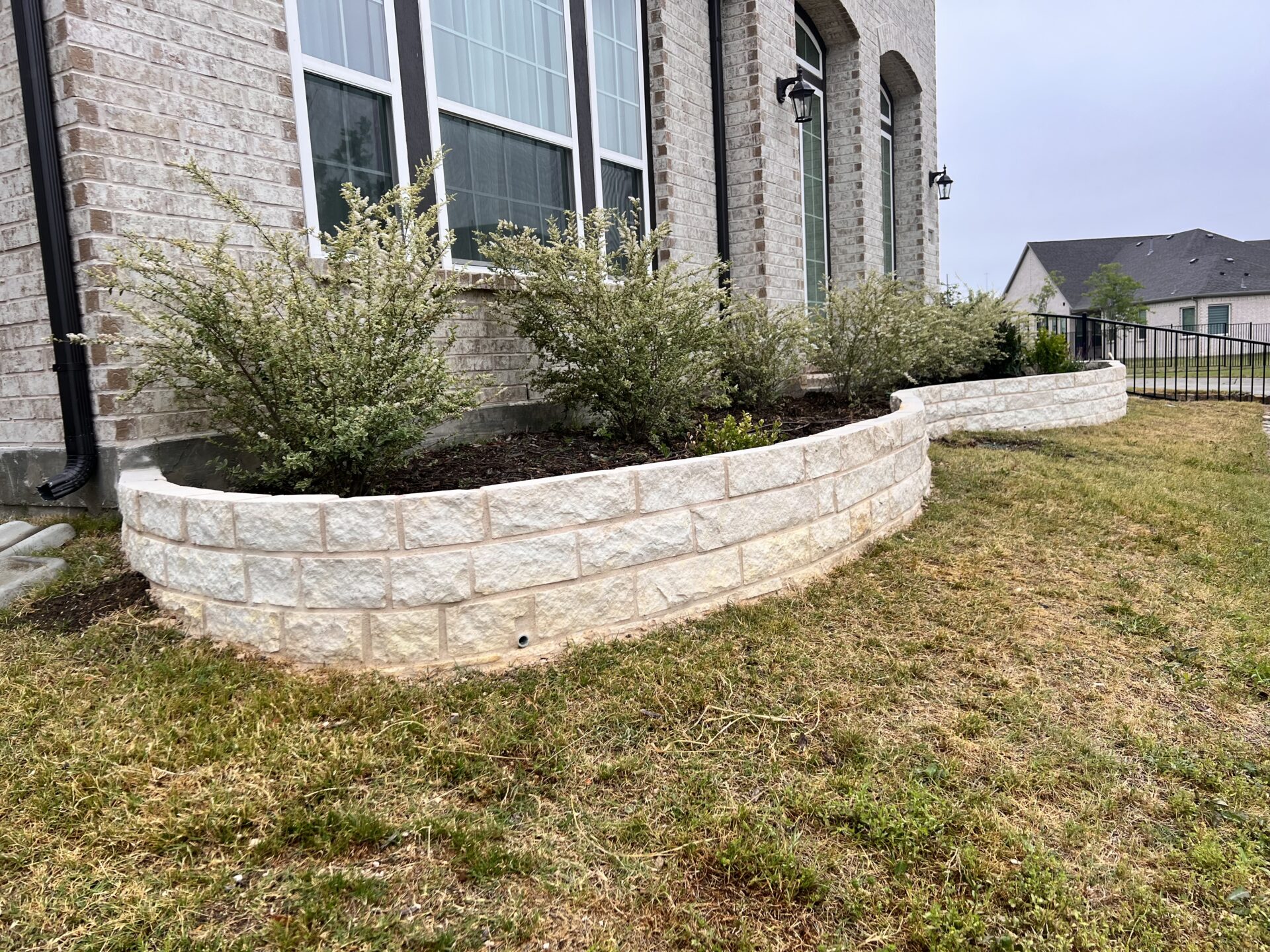 Hardscape installation in Denton