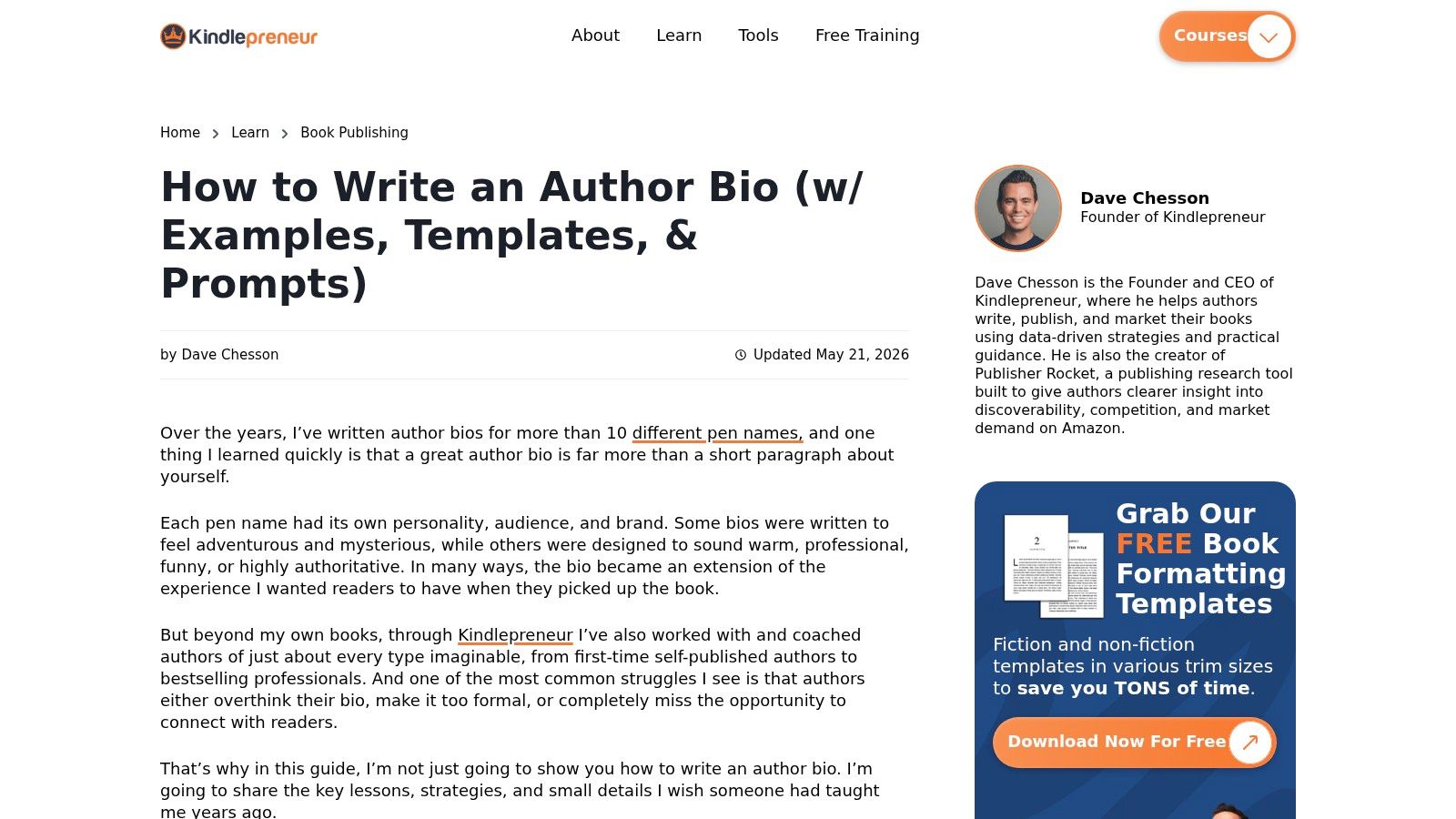 Kindlepreneur