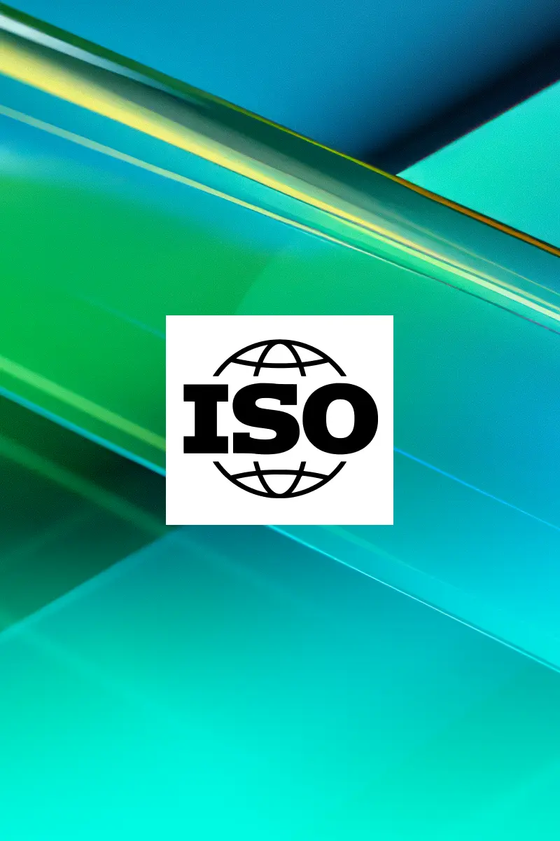 Image of the ISO certification logo.