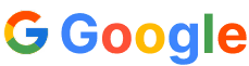 Logo von Google und Schriftzug