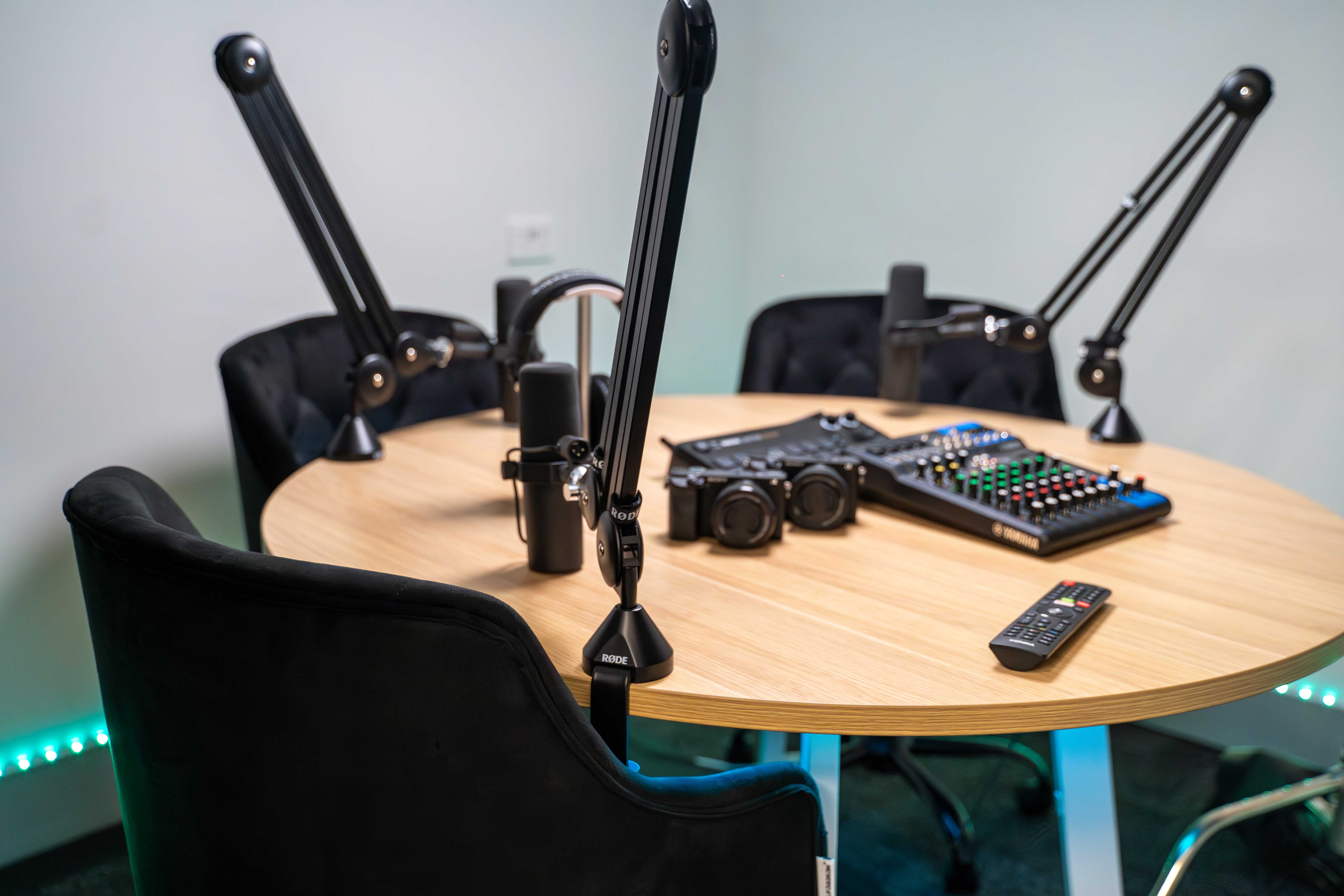 image of team brainstorming session (for a graphic design studio)