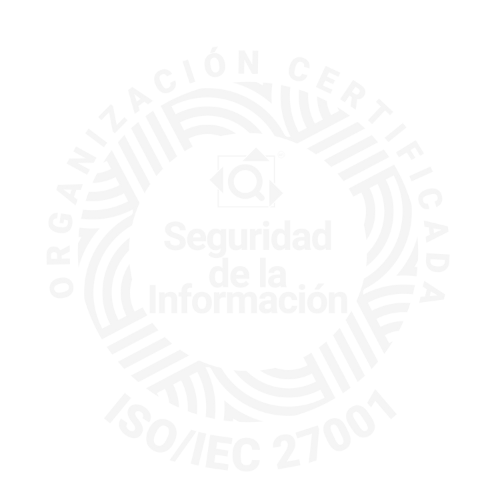 Organización certificada en ISO/IEC 27001 - Seguridad de la Información