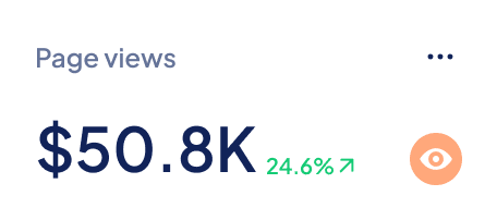 Page Views Floating Image - Saasfy X Webflow Template