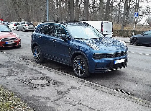 Ford Lynk-co 01 die eenvoudig wordt aangemeld voor verkoop.