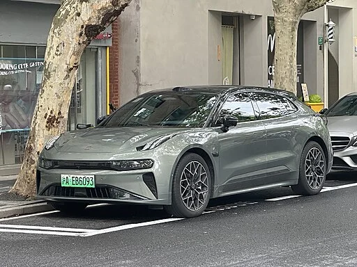 Een elektrische Zeekr 001 klaar voor verkoop via AutoInkoopSpecialist.nl.
