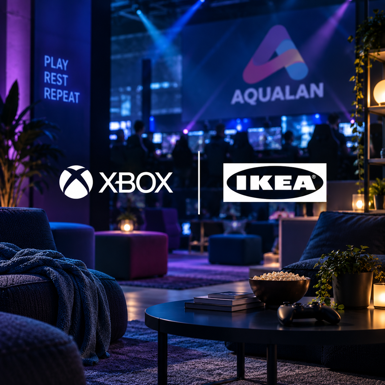 IKEA Sørlandet flytter inn på AquaLAN 👾🛋️