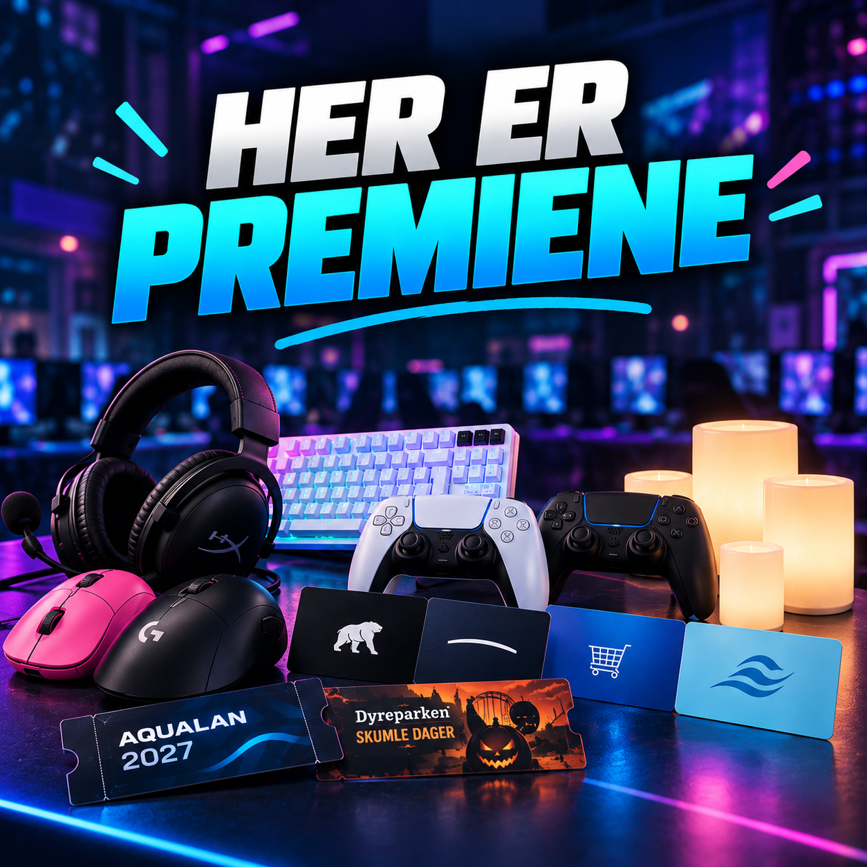 Premiene er klare! 🏆🎮