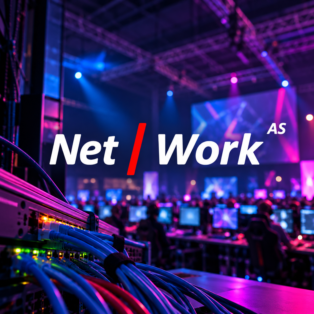 Network sørger for nettet på AquaLAN 🎮⚡