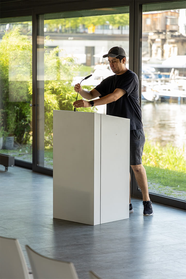 PIER 13 by ALICE Team am Arbeiten, Kundenevent organisieren