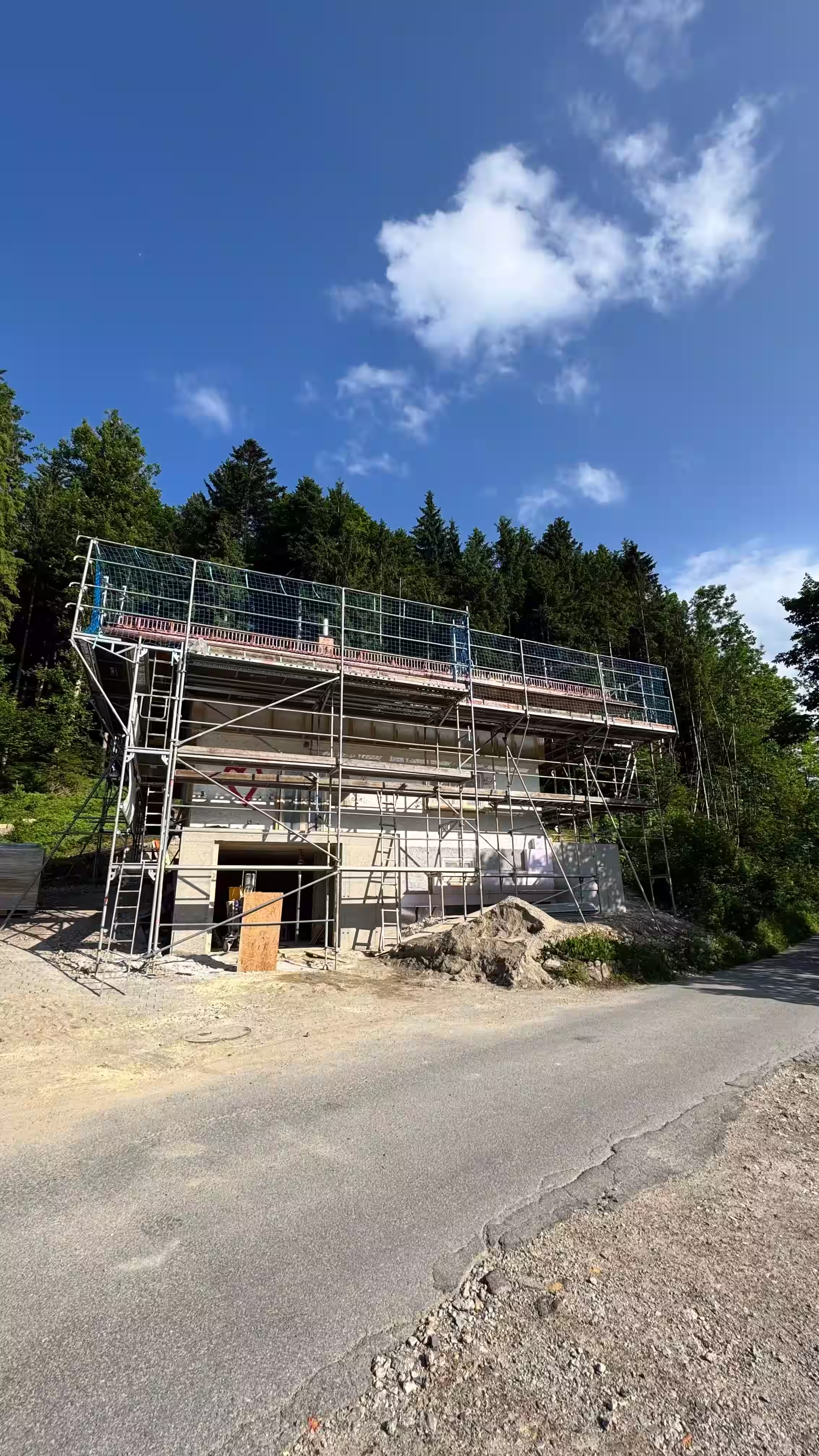 Einblicke in die Sanierungsarbeiten am Haus