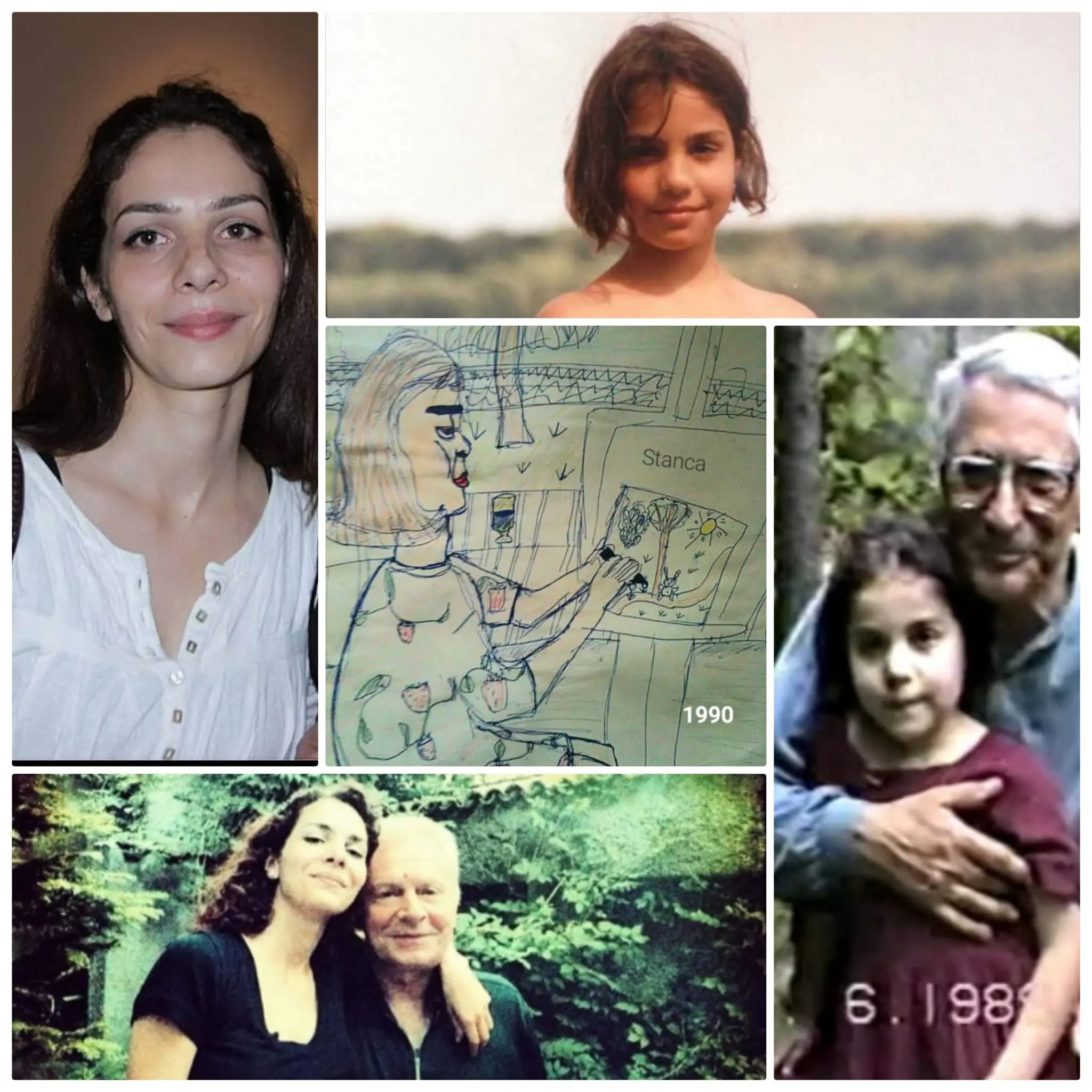 Poza cu Stanca si familia ei