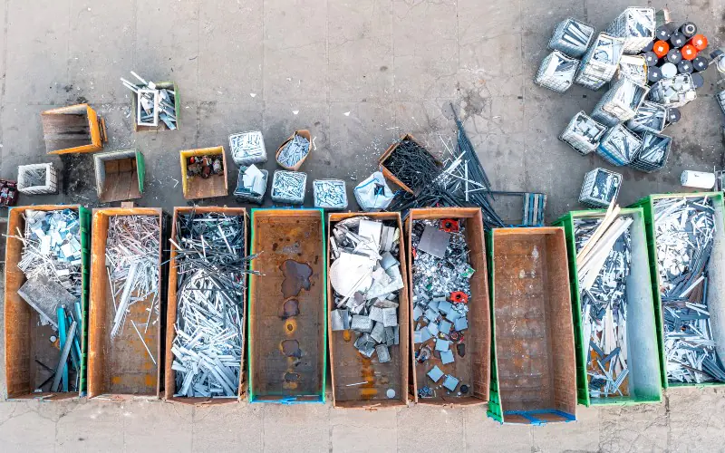 Image de conteneur de recyclage
