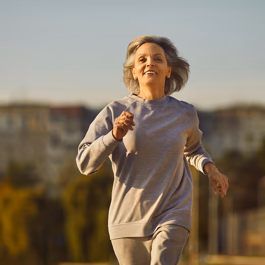 Woman running